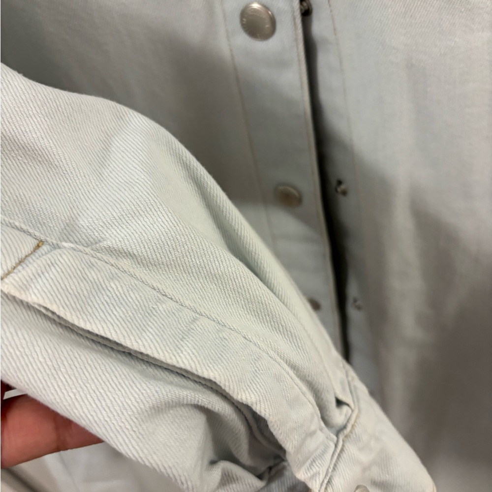 Agolde Mazie Denim Shirt Dress - Picture 11 of 12
